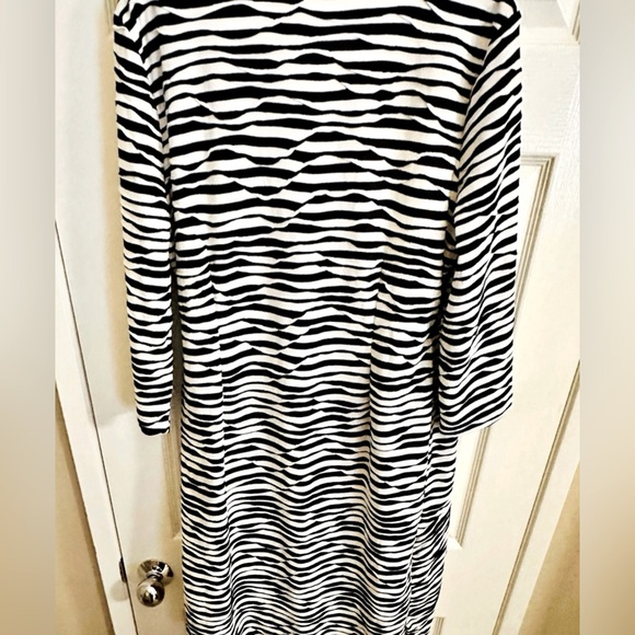 ✨NWT Chico’s Zebra Dress Stretchy M✨ - Picture 2 of 6